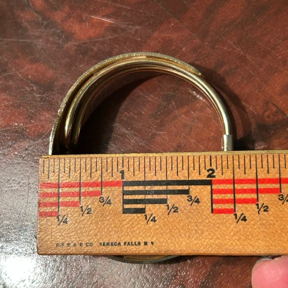 Vintage Cloisonné Clamper Bracelet - Picture 4 of 5